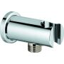 Grohe RAINSHOWER αγκώνας σύνδεσης τοίχου, στρογγυλή ροζέτα, χρώμιο