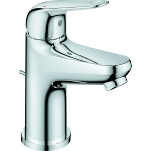 Grohe EUROECO Waschtischarmatur, S-Size, Push-open chrom