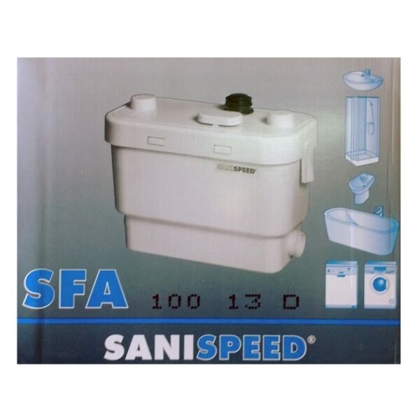 SANIFOS 110 Abwasserhebeanlage als Standgerät Hebeanlage Überflur WC  Waschmaschine usw.