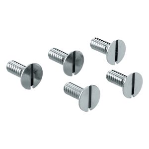 Grohe screw 02411 for Moen handle, 5 pcs., chrome