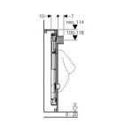 Geberit GIS Urinal Universal, min. 114 cm