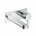 Hansgrohe Metris S 2-hole basin mixer for concealed...