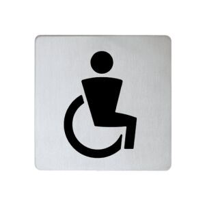 Keuco universal item Plan door sign for disabled toilet