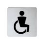 Keuco universal item Plan door sign for disabled toilet